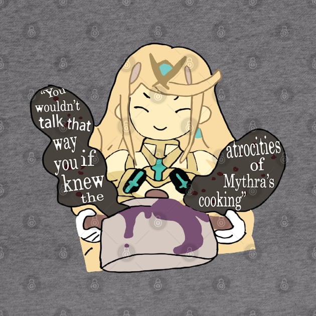 Mythra's Cooking Disaster by PneumaDesigns